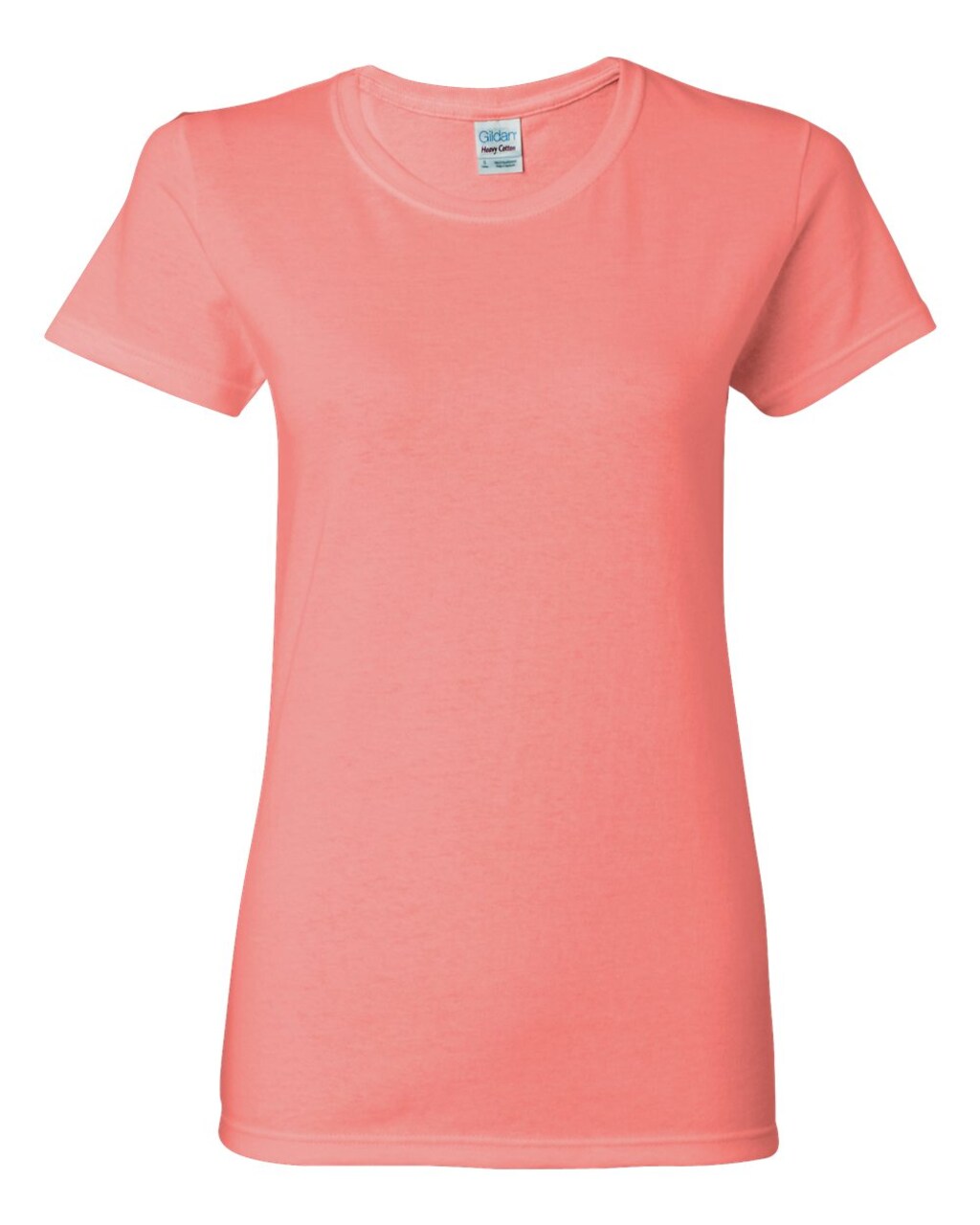 Gildan Women’s Heavy Cotton T-Shirt Durable Blank Canvas Tee for Custom Printing & Everyday Wear